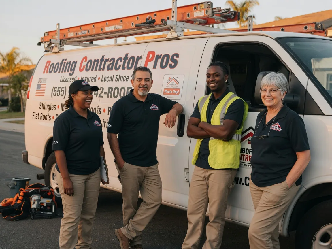 Local Roofing Contractors company in Houston, OH