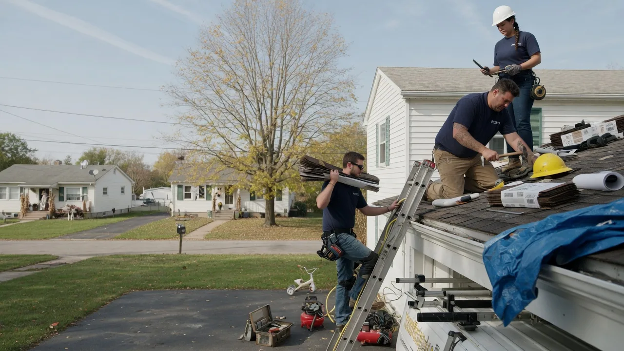 Local Roofing Contractors in Houston, OH near me